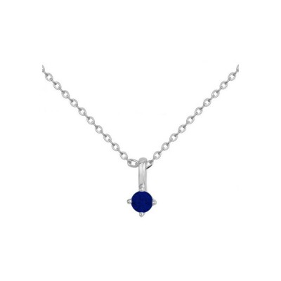 Collier en argent et oxyde de zirconium