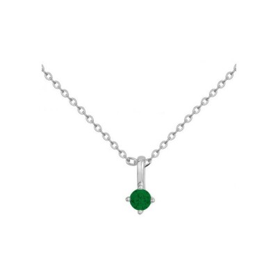 Collier en argent et oxyde de zirconium
