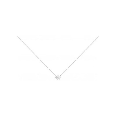 Collier en argent et oxyde de zirconium