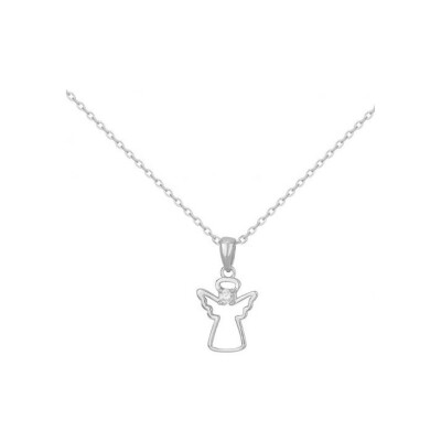 Collier en argent et oxyde de zirconium - 42+3cm