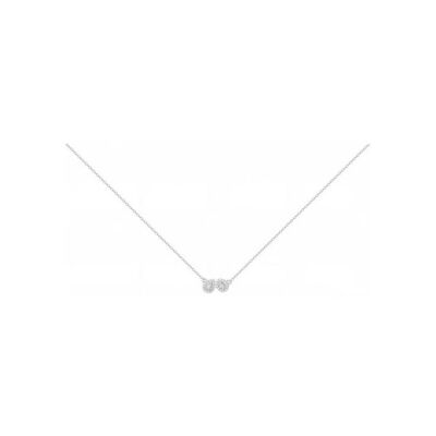 Collier en argent et oxyde de zirconium - 42+3cm