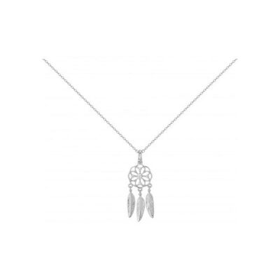 Collier en argent et oxyde de zirconium - 42+3cm