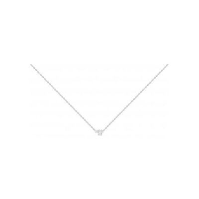 Collier en argent et oxyde de zirconium - 42+3cm