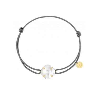 Bracelet Morganne Bello en or jaune et nacre