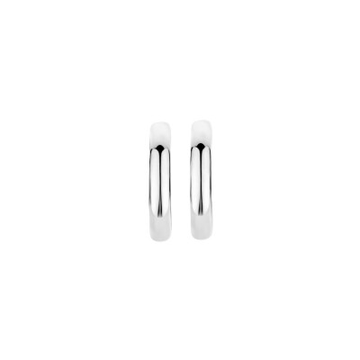 Boucles d'oreilles Blush en or blanc