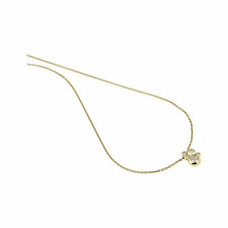 Collier Garden Party Ivresse en or jaune et diamants