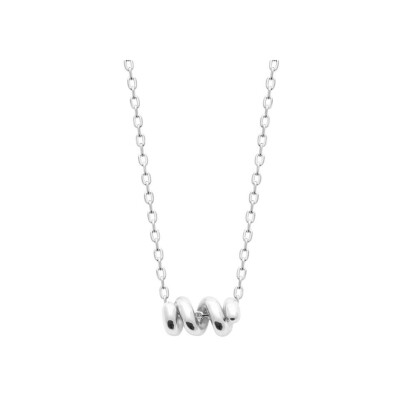 Collier en argent, 45 cm