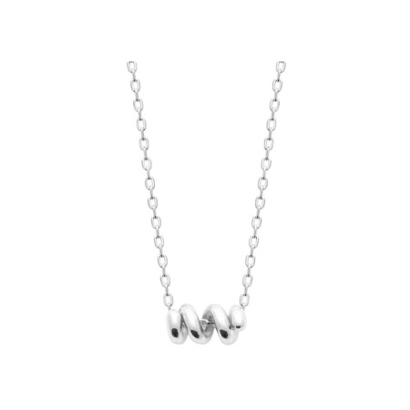 Collier en argent, 45 cm