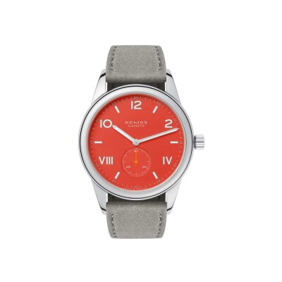 Montre NOMOS Glashütte Club Campus 38 nonstop red
