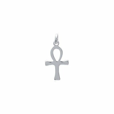 Pendentif en argent rhodié