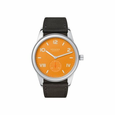 Montre Nomos Club Campus 38mm future orange