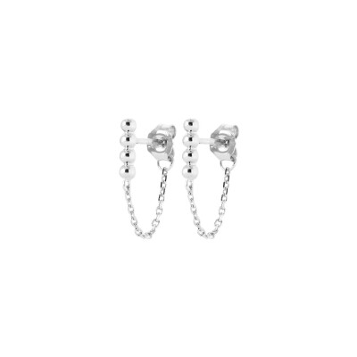 Boucles d'oreilles en argent