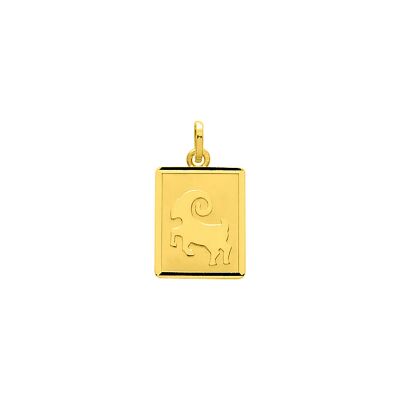 Pendentif zodiaque Bélier en or jaune