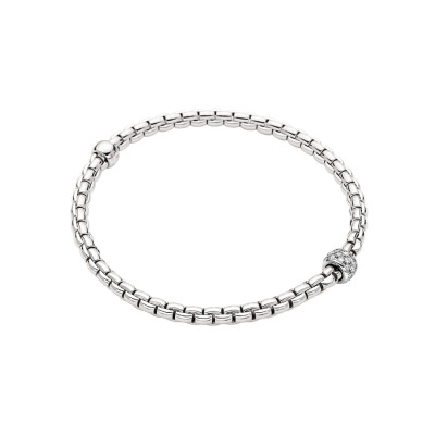 Bracelet Fope EKA en or blanc et diamants