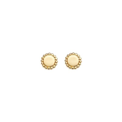Clous d'oreilles Blush en or jaune