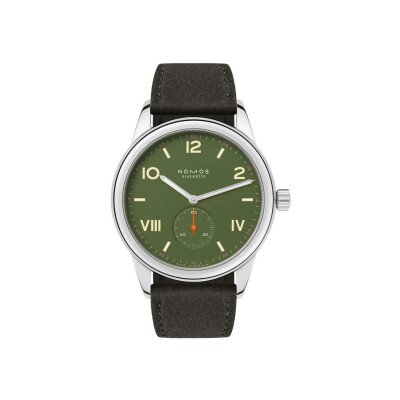 Montre NOMOS Glashütte Club Campus 38 all olive