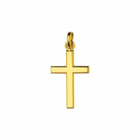 Pendentif Croix en or jaune