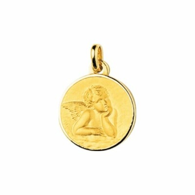 Médaille Ange en or jaune