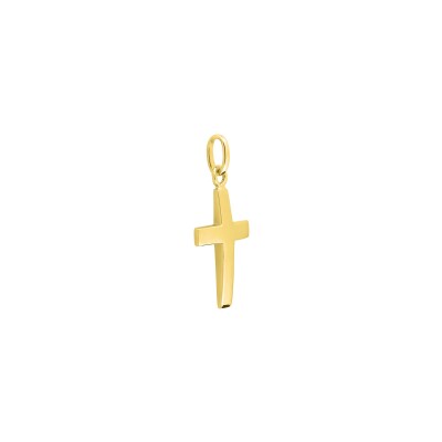 Pendentif croix en or jaune