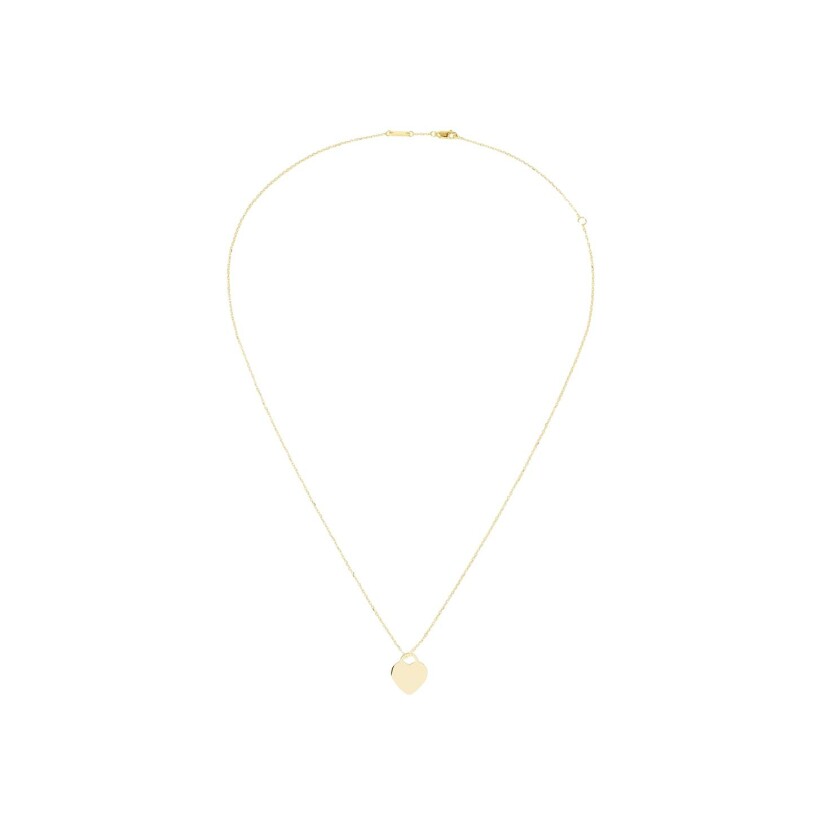 dinh van Coeur pendant, yellow gold