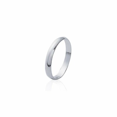 Bague en argent rhodié