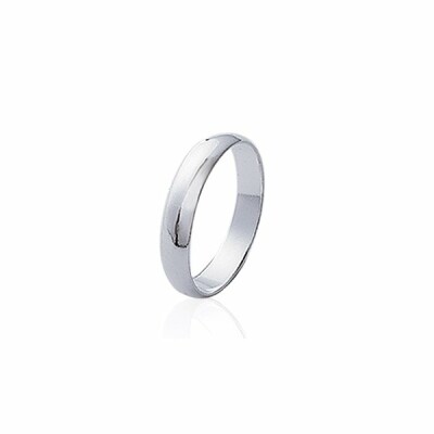 Bague en argent rhodié