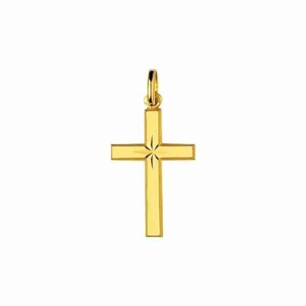 Pendentif Croix en or jaune