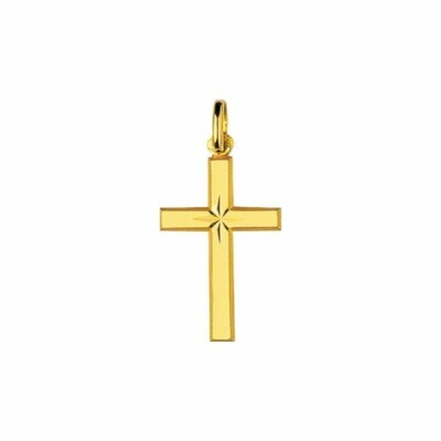 Pendentif Croix en or jaune