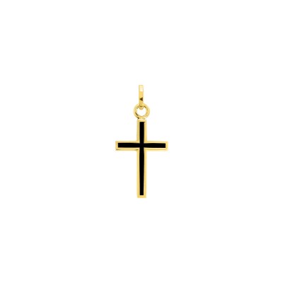 Pendentif croix en or jaune
