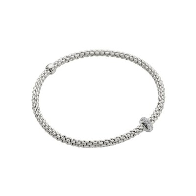 Bracelet FOPE PRIMA en or blanc et diamants