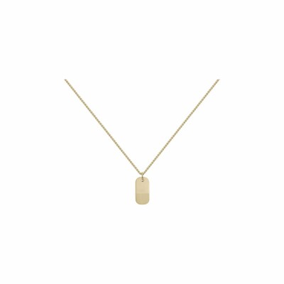 Collier Phebus en acier PVD