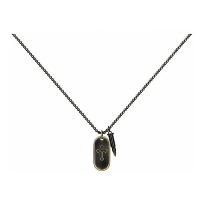 Collier Phebus en acier PVD