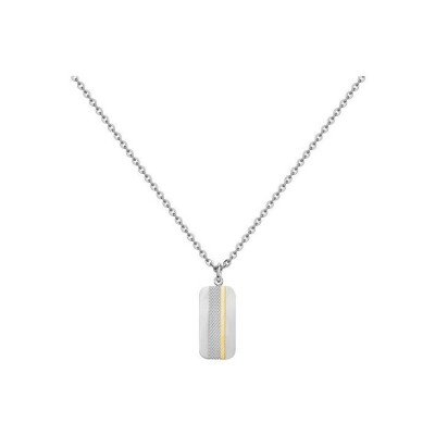 Collier mono-motif Phebus en acier