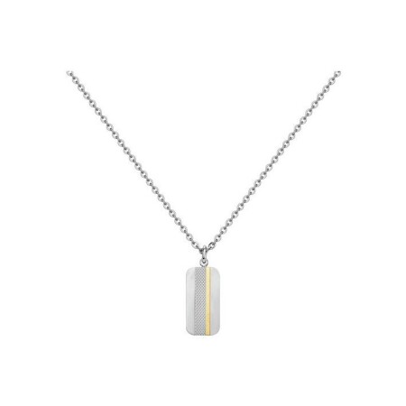 Collier mono-motif Phebus en acier