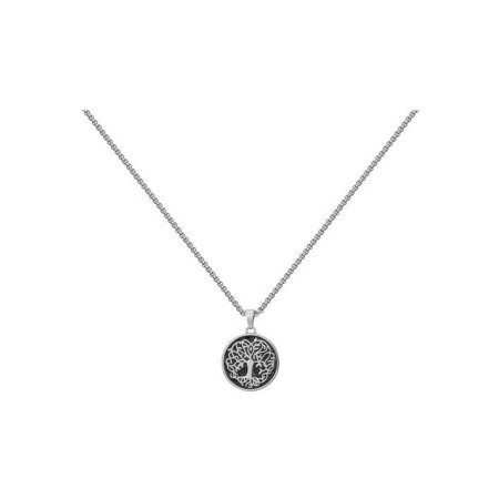 Collier mono-motif Phebus en acier