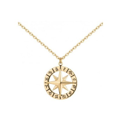 Collier Phebus en acier et PVD