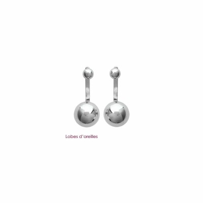 Boucles d'oreilles en argent