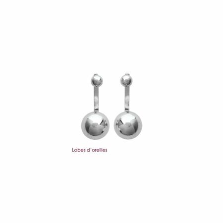 Boucles d'oreilles en argent