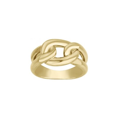 Bague en plaqué or, taille 52