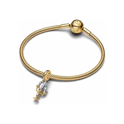 Charm Pandora Pandora X Disney La Belle Et La Bête Lumière en argent