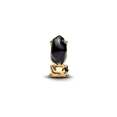 Charm Disney x Pandora Scar en métal doré et émail