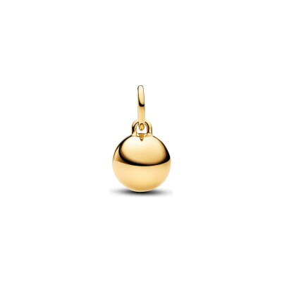 Charm Pandora Moments Mom en métal doré, résine et oxydes de zirconium