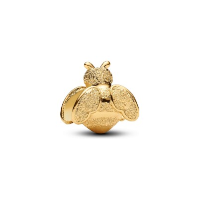 Charm Pandora Abeille en métal doré