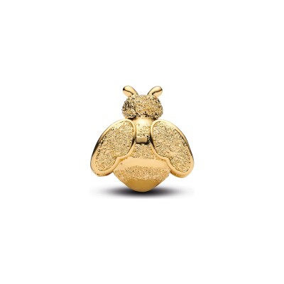 Charm Pandora Abeille en métal doré