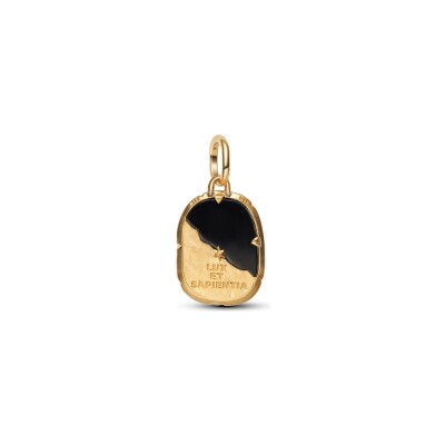 Charm Pandora Talisman Chouette Doré en métal doré