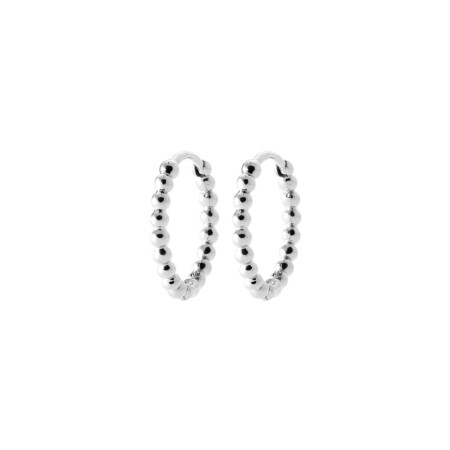 Boucles d'oreilles en argent 