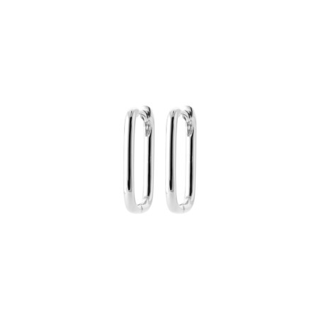 Boucles d'oreilles créoles en argent