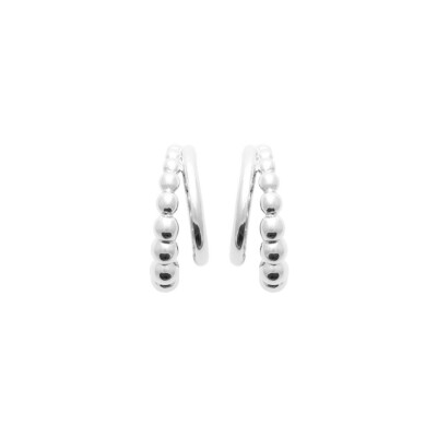 Boucles d'oreilles créoles en argent