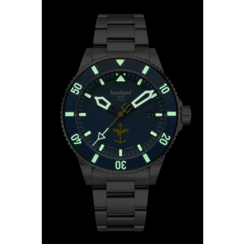 Montre Hanhart FLY NAVY MFG3 Aerosphere