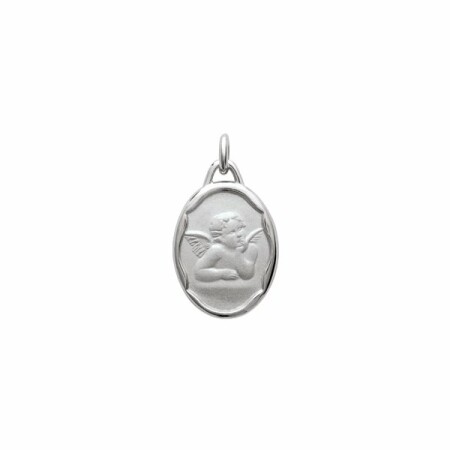 Pendentif en argent rhodié